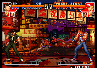 Kof'97 (Hidden Characters - Replace Orochi's (PS style)) png snap