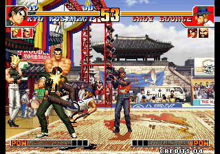 Kof'97 (Optional First Hidden Version Of Fix) png snap