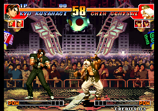 Kof'97 (94 Kyo plus 95 Kyo) png snap
