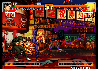 Kof'97 (Move To Simplify The Boss Version) png snap