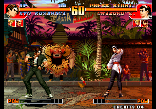 Kof'97 (Enable 3 Hidden Characters, 2011-12-05) png snap