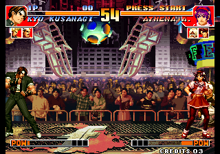 Kof'97 (Hidden Characters-Enable Orochi (C1 C2 version), 2005-2-23) png snap
