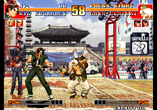 Kof'97 (Hidden Characters Extra Fix Orochi 1st, 2004-12-24) png snap