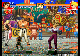 Kof'97 Plus (Violet Fire) png snap