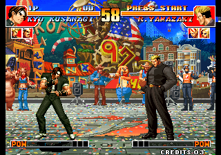 Kof'97 (Add Char - no Orochi - Pow hack ABC in Extra Mode set 2) png snap