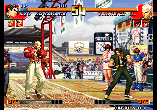 Kof'97 (Add Char - Extra stage select set 1) png snap