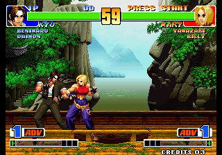 Kof'98 (Added Super Move For '95 Kyo) png snap