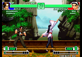 Kof'98 (Turn Red Fire Into Green) png snap
