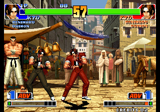 Kof'98 (Change Leona's Color) png snap