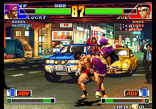 Kof'98 (Angry and angry) png snap