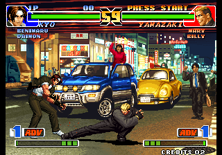 Kof'98 (CD to MVS Conversion, ver.1.04) png snap