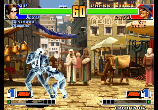 Kof'98 (Negative Color) png snap