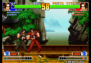 Kof'98 (Enable hidden characters) png snap