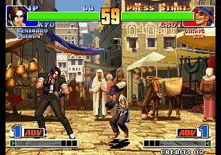Kof'98 (Throwing Addition Hit) png snap