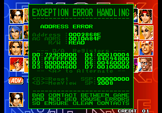 Kof'98 (Enable Choosing Same One) png snap