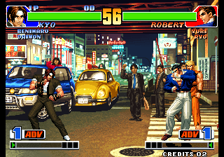 Kof'98 (Unlimited Credits In Console Mode) png snap