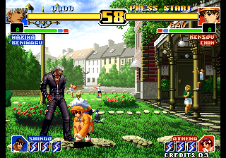 Kof'99 (2 Add Char - Ultra kill start max) png snap