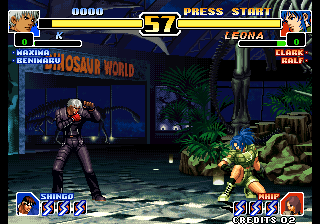 Kof'99 (proto)(2 Add Char set 1) png snap