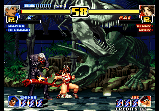 Kof'99 (Rolls moves sideways ver) png snap