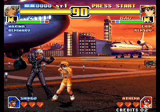 Kof'99 (Evolution Ultimate Remix Version Rev.1) png snap