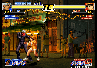 Kof'99 (Hack Unknown, 2007-07-16) png snap