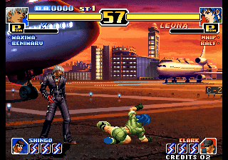 Kof'99 (Orochi Iori) png snap