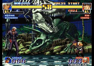 Kof'99 (Fixed Life Bar V0) png snap