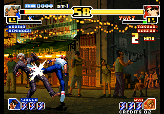 Kof'99 (Enable Hidden Characters V1) png snap