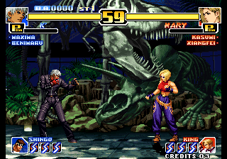 Kof'99 (Hidden Characters - Add Striker Move V1) png snap