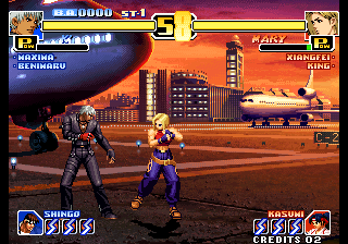 Kof'99 (Hidden Characters - Add Striker Move V2) png snap