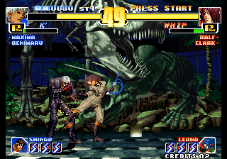 Kof'99 (Hidden Characters - Add Krizalid's Moves) png snap