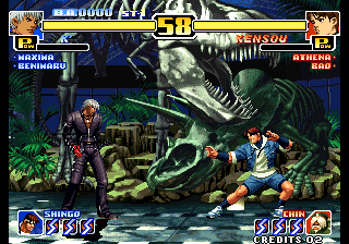 Kof'99 (Get Maximum Power After Attack Or Being Attacked) png snap