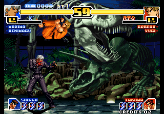 Kof'99 (Fix Leona's Bug) png snap