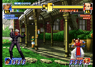 Kof'99 (Unlimited Credits In Console Mode) png snap