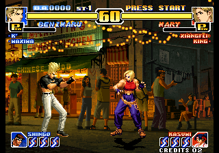 Kof'99 (Backward rolling) png snap