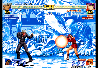 Kof'99 (Remix Pro)(Diff Moves - v1.07a, 2004-12-24) png snap