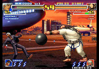 Kof'99 (Remix Pro)(Diff Moves - v1.02 final, 2003-10-10) png snap