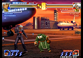 Kof'99 (Remix Pro)(Diff Moves - Beta v1.00c built 0308e - EX ver.) png snap