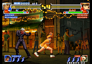 Kof'99 (Remix Pro)(Diff Moves - Beta v1.00b enhanced) png snap