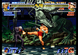 Kof'99 (Remix Pro)(Diff Moves - Beta v1.00b) png snap