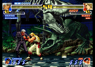 Kof'99 (Remix Pro Plus)(Diff Moves v1.02 final, 2004-03-27) png snap