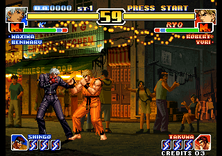 Kof'99 (4 Add Char - Ultra kill start max - Ultra pow) png snap