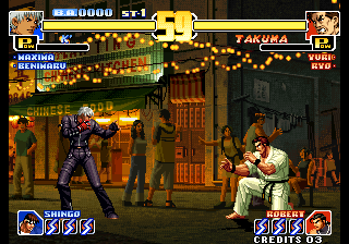 Kof'99 (The 4 Flame Manipulators)(set 1) png snap