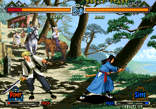 Last Blade 2 (Enable Hidden Characters V1) png snap