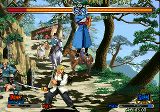 Last Blade 2 (Enable Hidden Characters V4) png snap