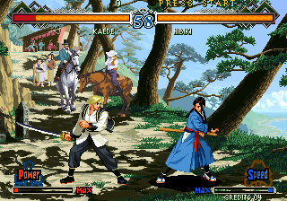 Last Blade 2 (Add Char with icons - EX mode choosing Speed + pressing C) png snap
