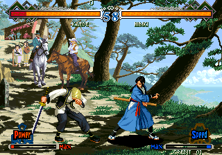 Last Blade 2 (EX mode choosing Speed + pressing C) png snap