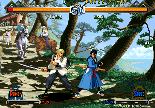 Last Blade 2 (Add Char - EX mode choosing Speed + pressing C) png snap
