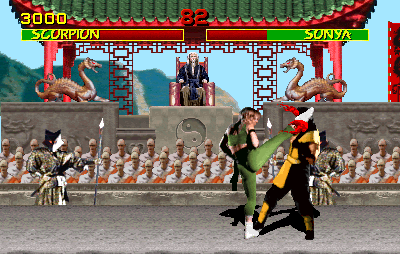 Mortal Kombat (rev 4.0, 09/28/92 hack/Ver.Unknown) png snap