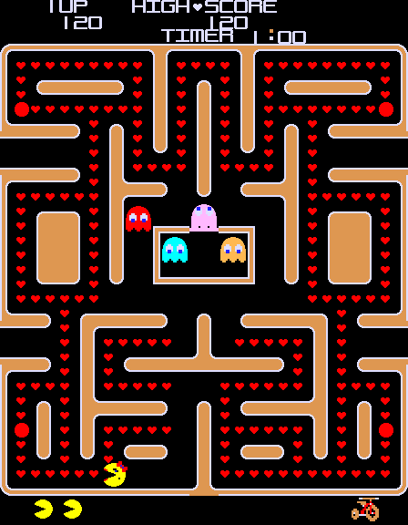 Ms. Pacman Champion Edition / Super Zola Pac Gal (hires hack) png snap